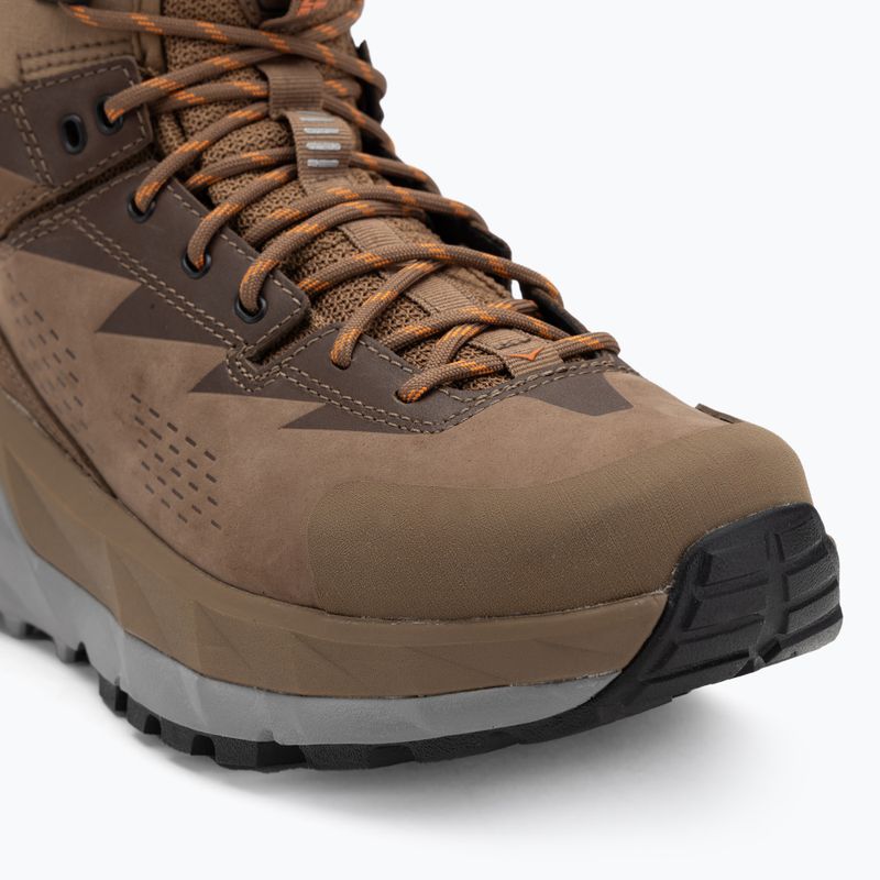 Herren-Trekking-Stiefel HOKA Kaha GTX otter/persimmon/orange 7