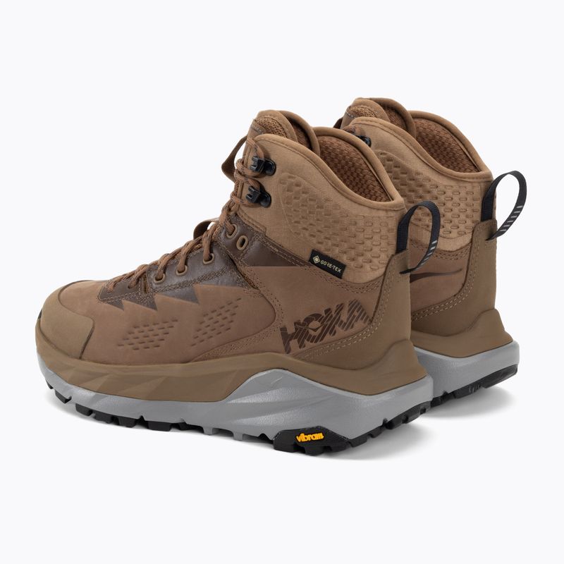 Damen-Trekkingstiefel HOKA Kaha GTX otter/schwarz 3