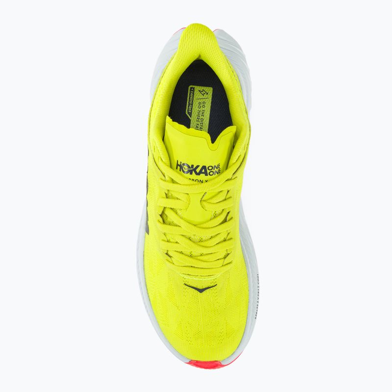 Damen Laufschuhe HOKA Carbon X 2 Nachtkerze/Fiesta 7