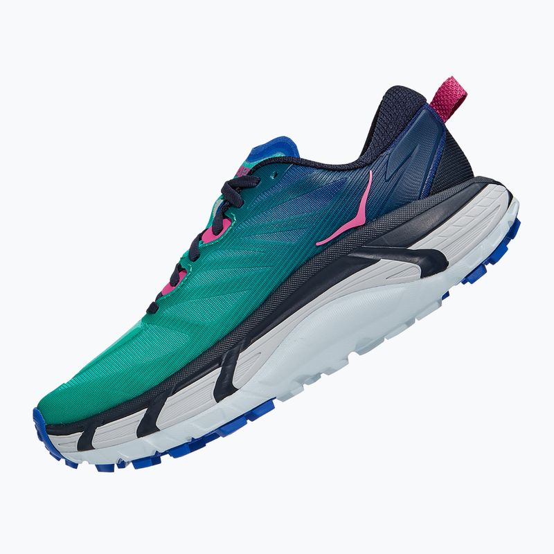 Damen Laufschuhe HOKA Mafate Speed 3 schillernd blau/atlantis 9