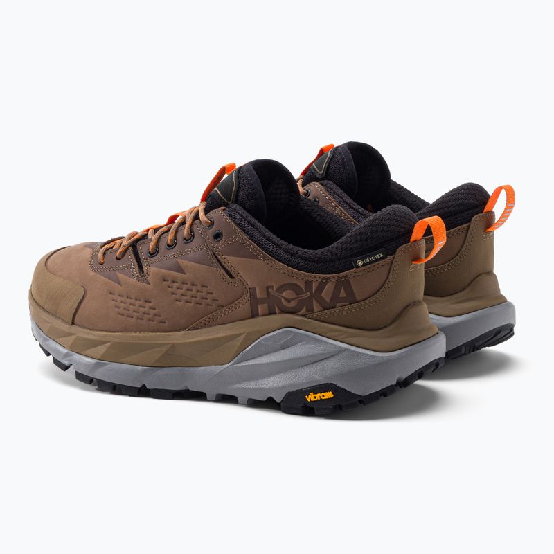 Herren-Trekking-Stiefel HOKA Kaha Low GTX braun 1118586 3