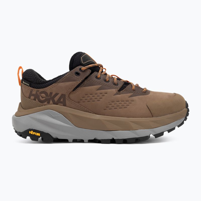 Herren-Trekkingschuhe HOKA Kaha Low GTX otter persimmon/orange 2