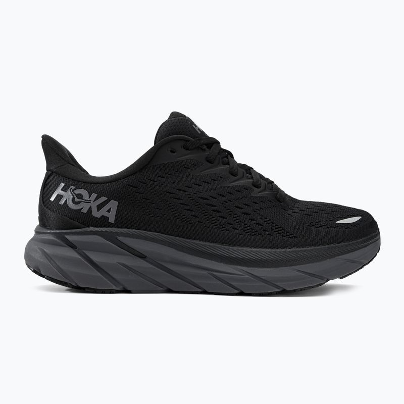 HOKA Herren Laufschuhe Clifton 8 schwarz 1119393-BBLC 2