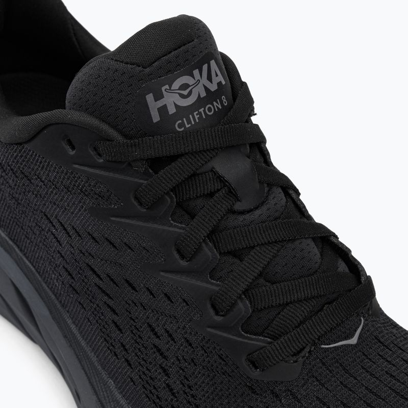 HOKA Herren Laufschuhe Clifton 8 schwarz 1119393-BBLC 9