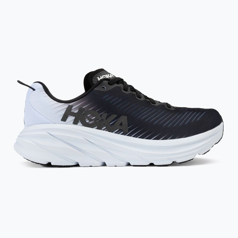 HOKA Herren Laufschuhe Rincon 3 Wide schwarz/weiss 2
