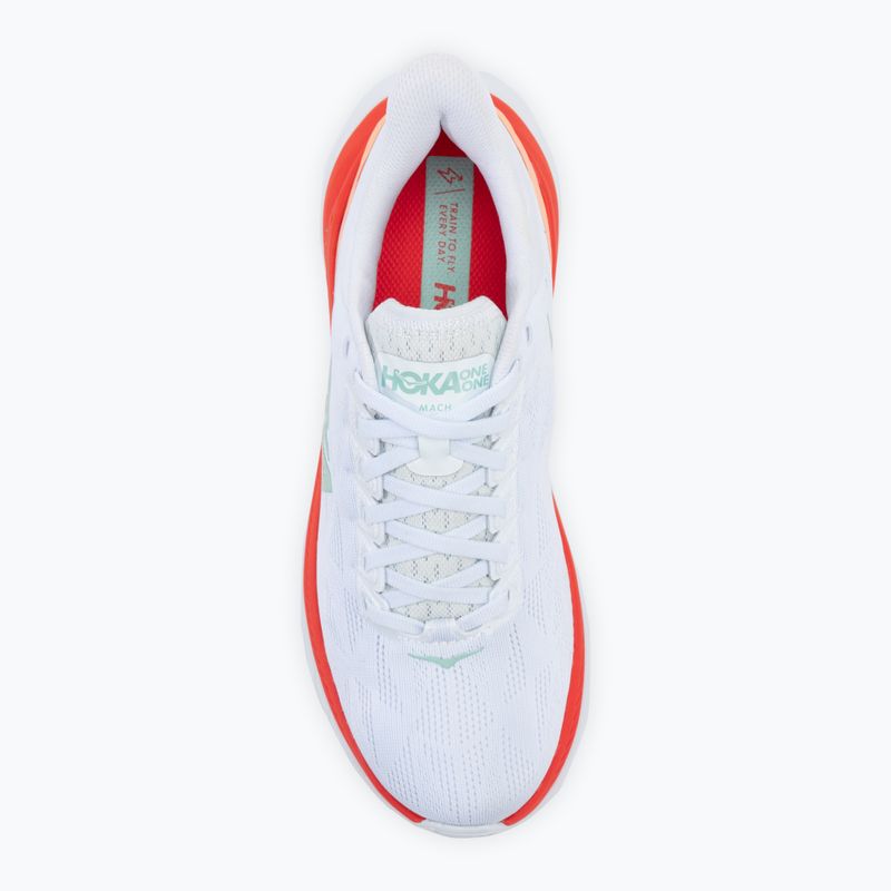 Damen Laufschuhe HOKA Mach 4 weiß/fiesta 6