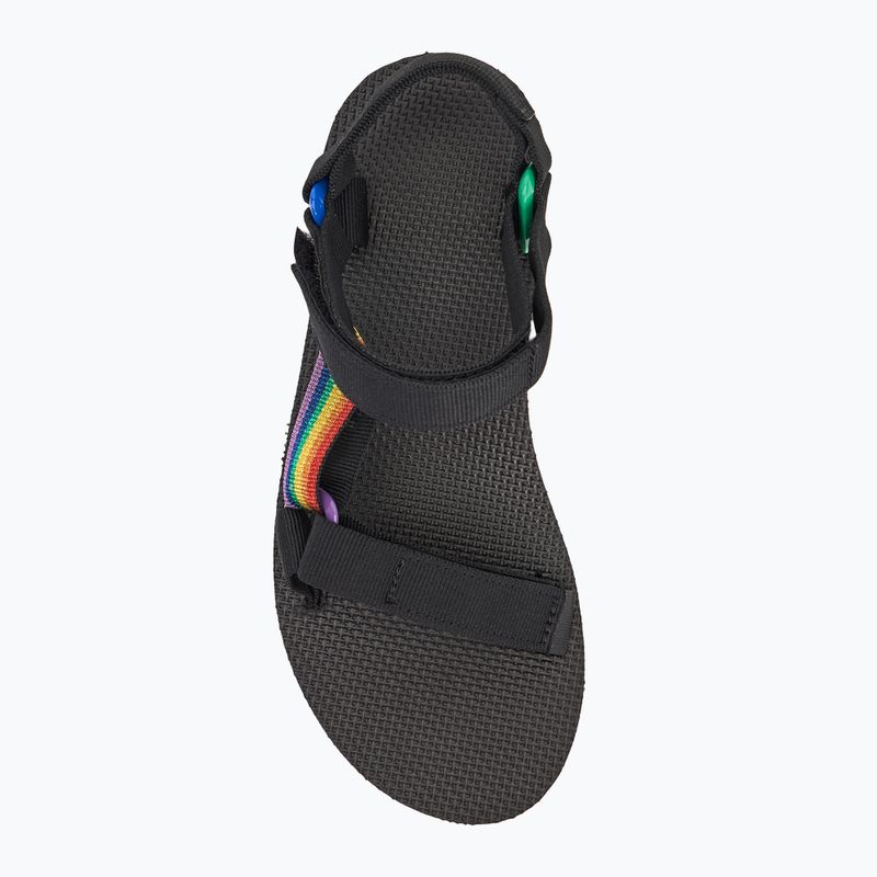 Sandalen Damen Teva Midform Universal Pride black rainbow 5