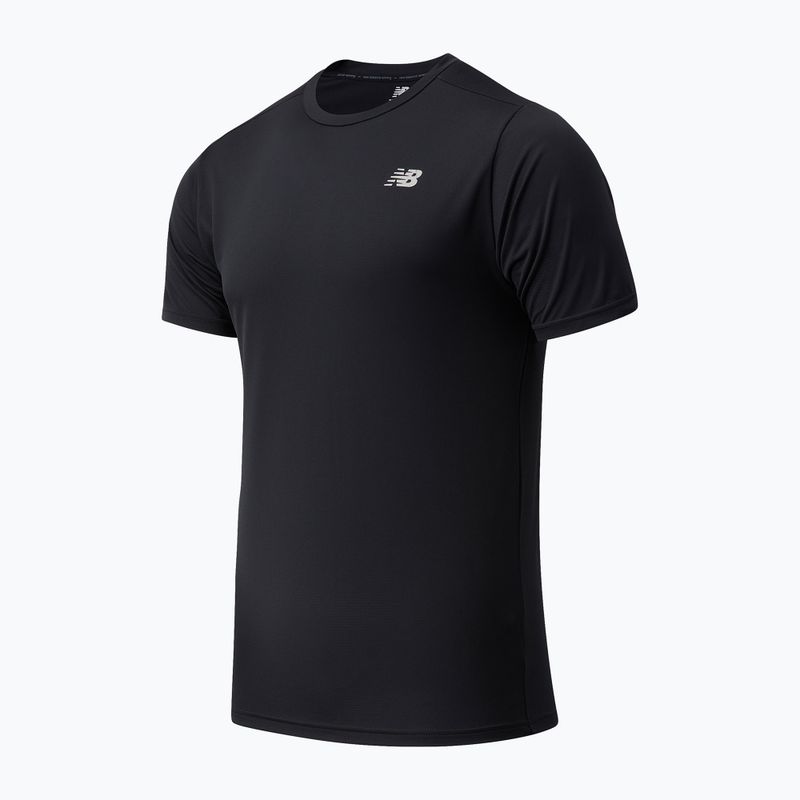 New Balance Core Run Herren-T-Shirt schwarz 5