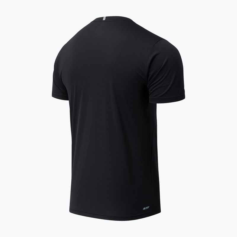 New Balance Core Run Herren-T-Shirt schwarz 6