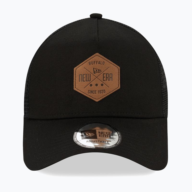 Cap Mütze Herren New Era Heritage Patch 9Forty Af Trucker black 3