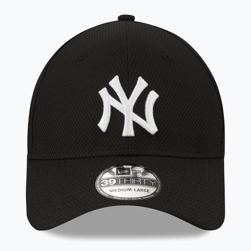 New Era Diamond Essential 39Thirty New York Yankees Baseballkappe schwarz 2