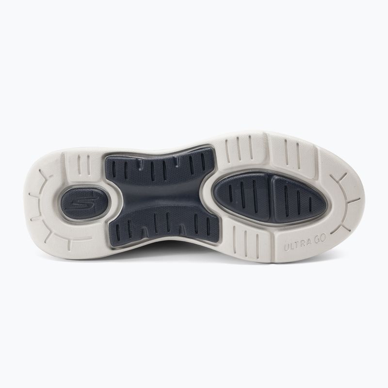 SKECHERS Go Walk Arch Fit Idyllic Herrenschuhe navy/weiß/gold 5