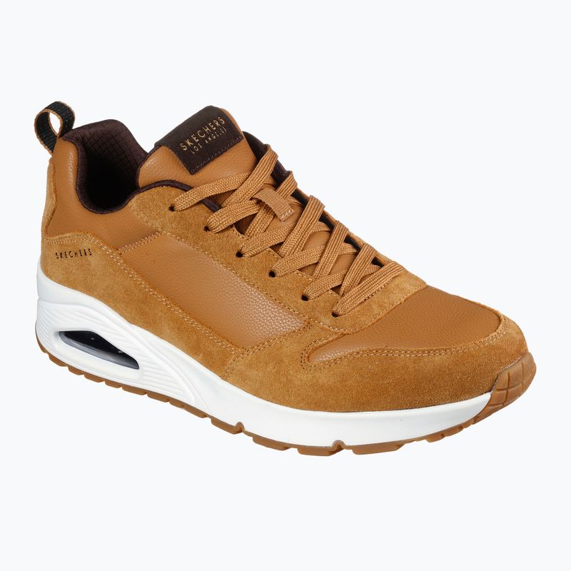 Herrenschuhe SKECHERS Uno Stacre whiskey/white 8