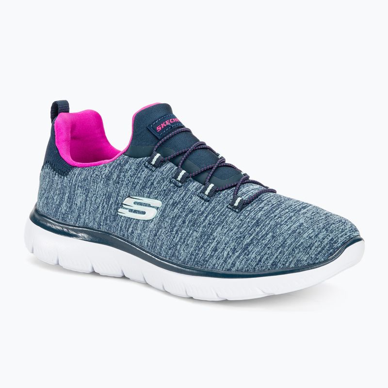 SKECHERS Summits Quick Getaway Damen Schuhe navy/hot pink