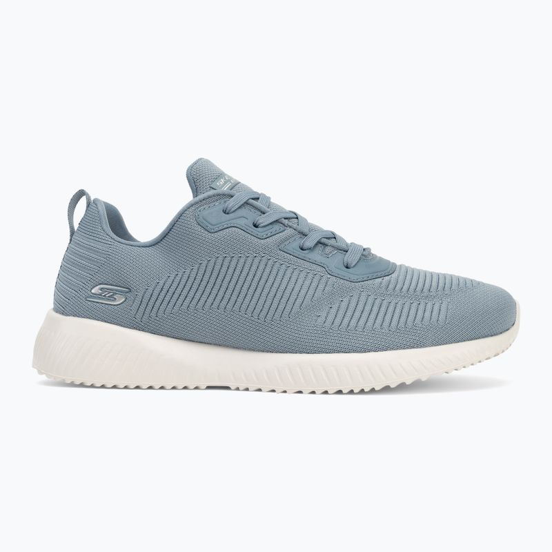 Schuhe Damen SKECHERS Bobs Sport Squad Tough Talk light blue 2