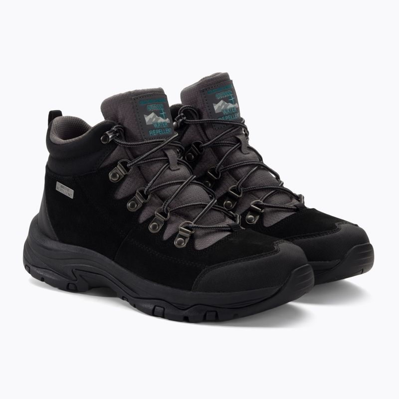 Damen-Trekkingstiefel SKECHERS Trego El Capitan schwarz/grau 4