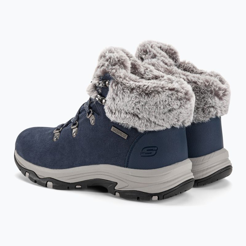 Damen-Trekkingschuhe SKECHERS Trego Falls Finest navy 3