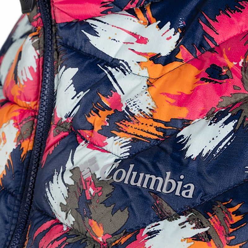 Columbia Powder Pass 469 Damen Zip-up ärmellos navy blau 1832222 9