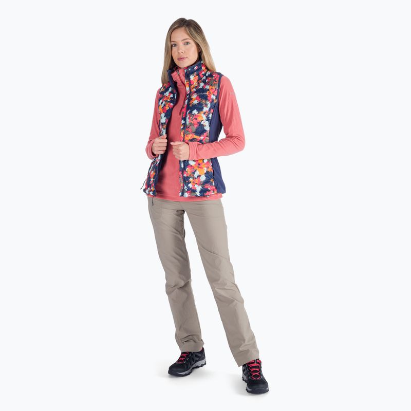 Columbia Powder Pass 469 Damen Zip-up ärmellos navy blau 1832222 6