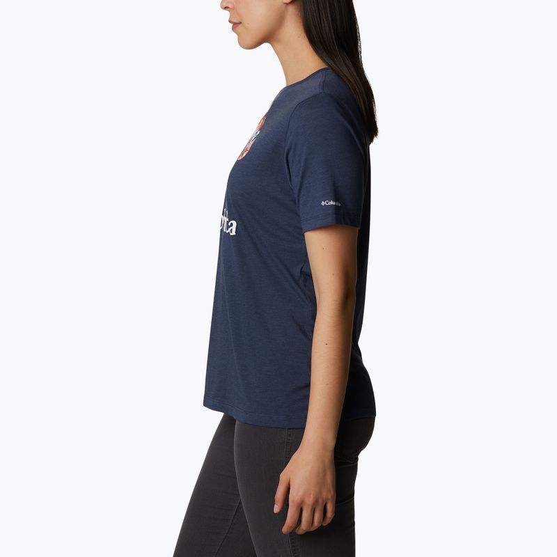 Columbia Bluebird Day Relaxed Damen-Trekkinghemd navy blau 1934002 3