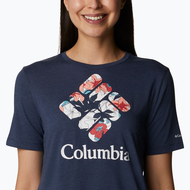 Columbia Bluebird Day Relaxed Damen-Trekkinghemd navy blau 1934002 4