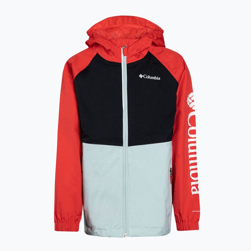 Columbia Dalby Springs 329 Kinder Regenjacke schwarz/weiß 1877671