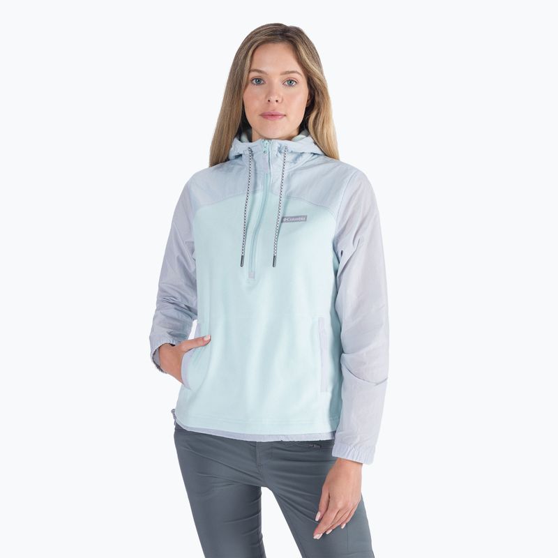 Columbia Damen Ali Peak Overlay Fleece-Sweatshirt blau 1992263