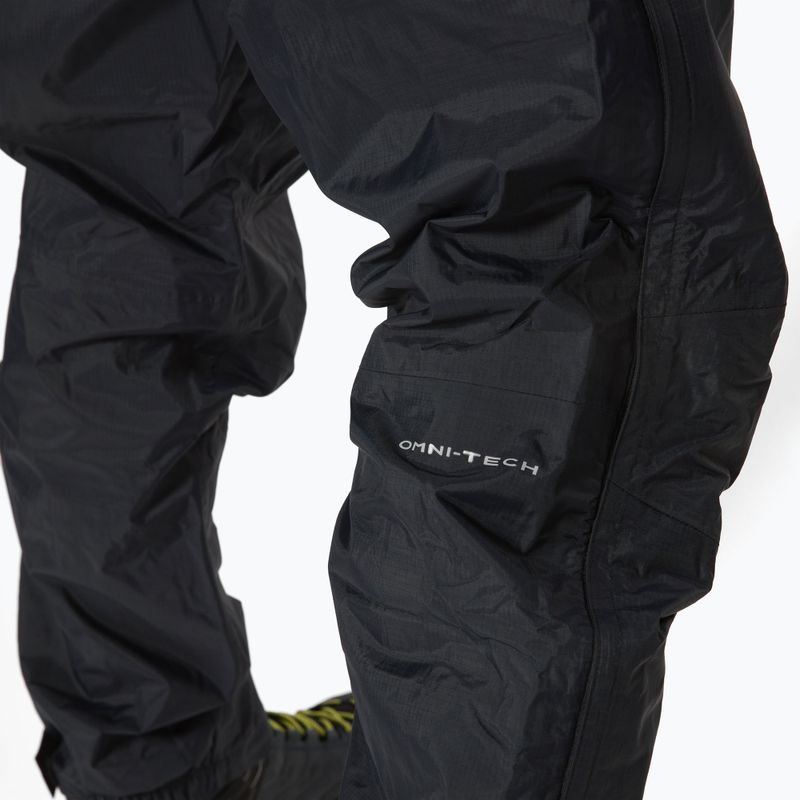 Herren Columbia Pouring Adventure II 010 Regenhose schwarz 1988691 4
