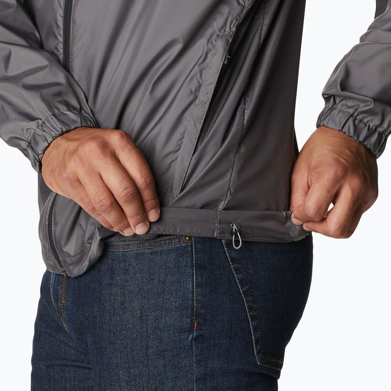 Columbia Flash Challenger Novelty graue Herren Windjacke 1988715023 5