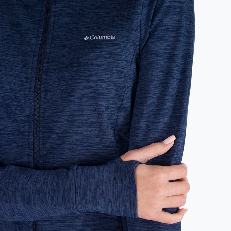 Columbia Damen Weekend Adventure Fleece-Sweatshirt navy blau 1959023 6