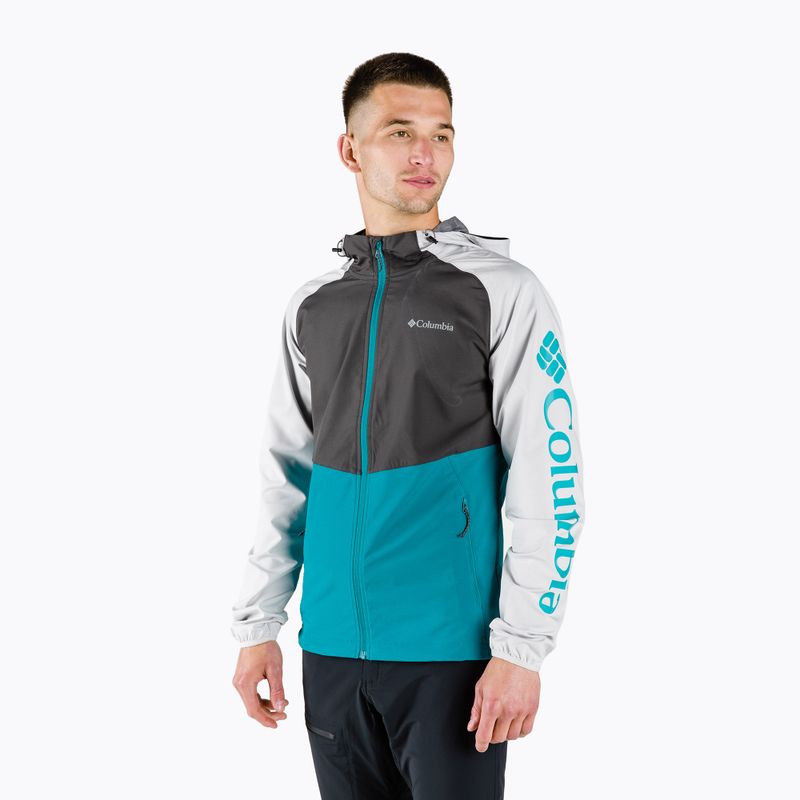 Columbia Panther Creek Herren Softshelljacke blau-grau 1840711