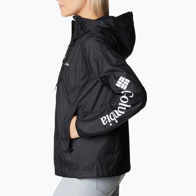 Columbia Flash Challenger Novelty Damen Windjacke schwarz 1989503010 5