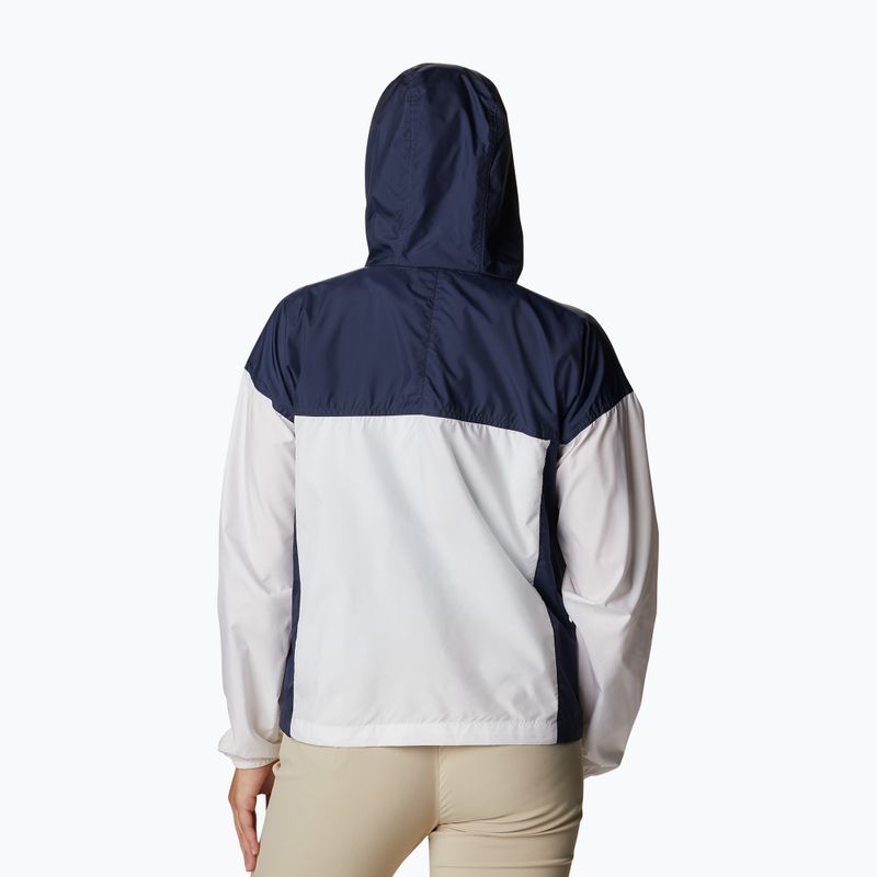 Columbia Flash Challenger Novelty Damen Windjacke weiß 1989503102 6