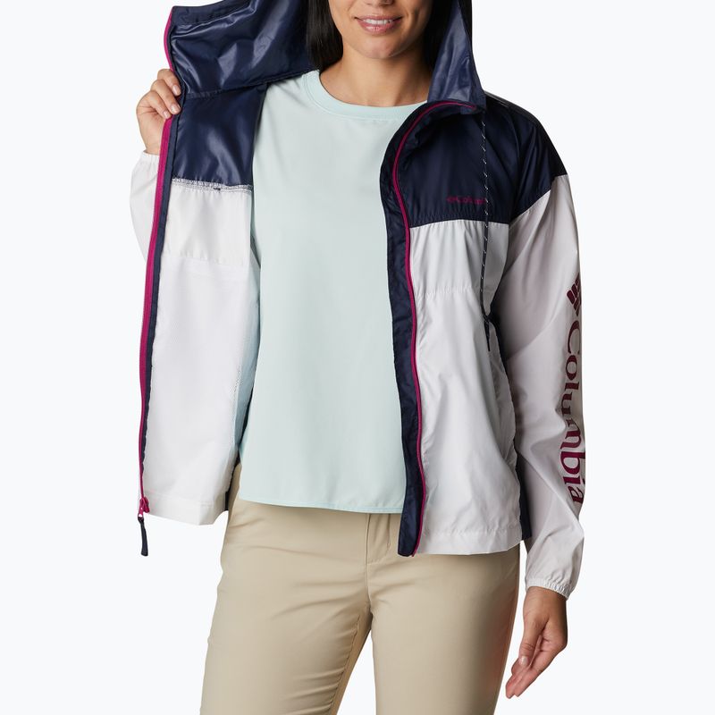 Columbia Flash Challenger Novelty Damen Windjacke weiß 1989503102 7