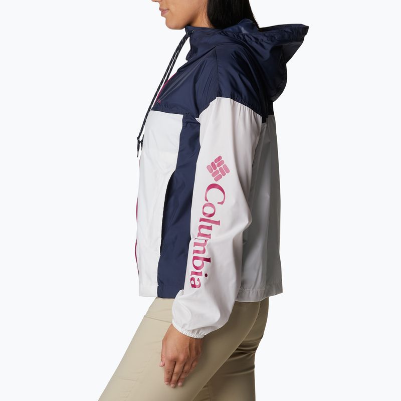 Columbia Flash Challenger Novelty Damen Windjacke weiß 1989503102 8