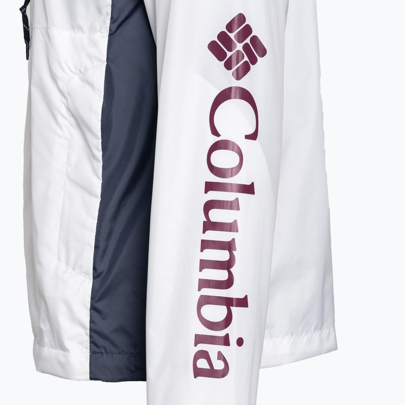 Columbia Flash Challenger Novelty Damen Windjacke weiß 1989503102 4