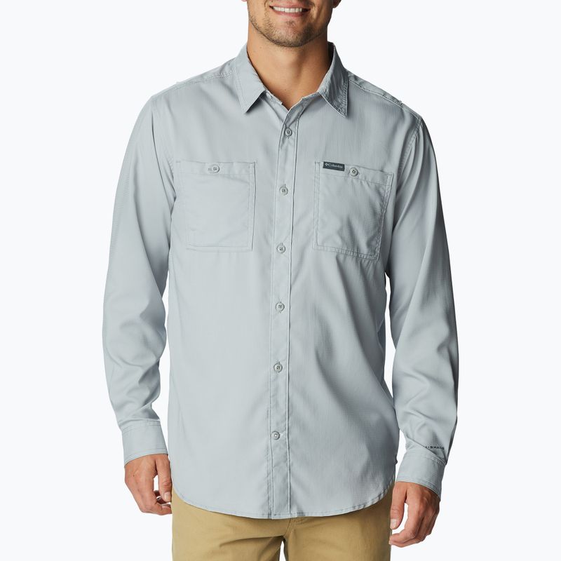 Columbia Utilizer Woven LS grau Herren-Trekkinghemd 1993325