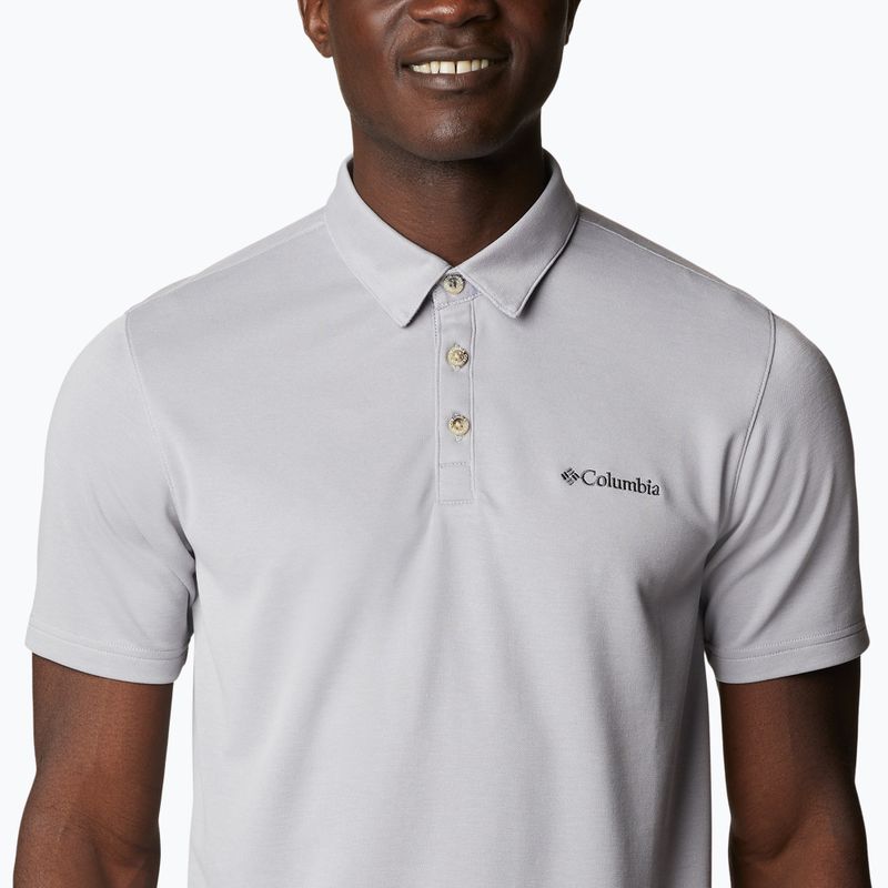 Herren Columbia Nelson Point Poloshirt columbia grau 5