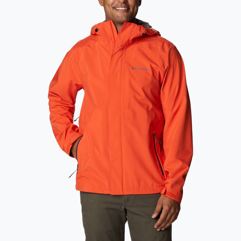 Columbia Herren Earth Explorer Shell 813 Regenjacke orange 1988612