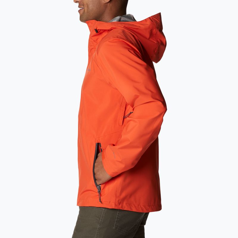 Columbia Herren Earth Explorer Shell 813 Regenjacke orange 1988612 7