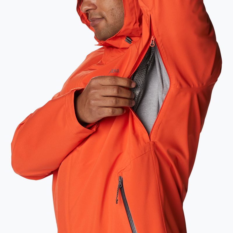 Columbia Herren Earth Explorer Shell 813 Regenjacke orange 1988612 15