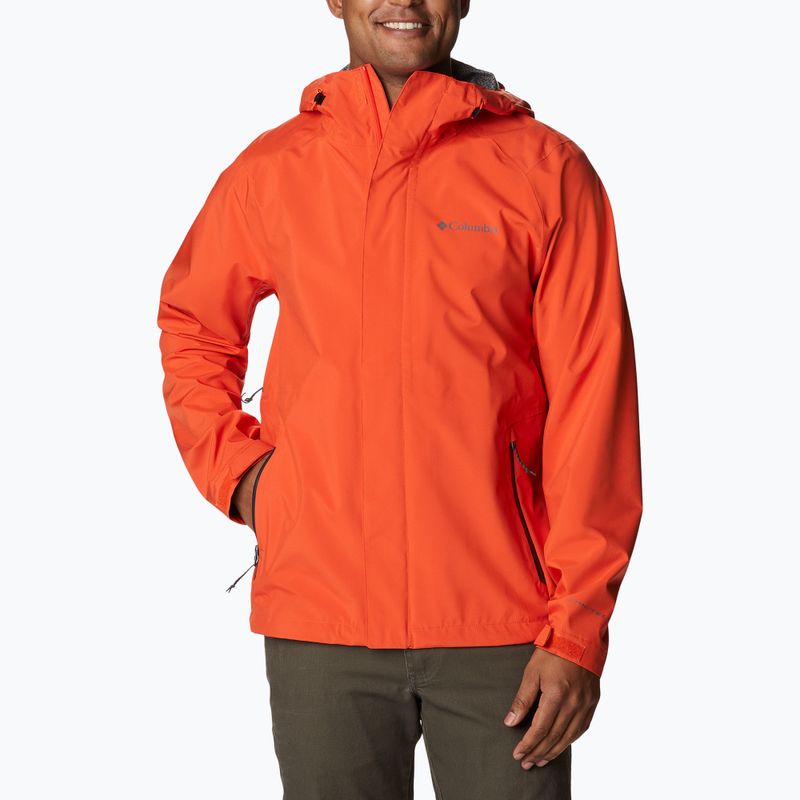 Columbia Herren Earth Explorer Shell 813 Regenjacke orange 1988612 2