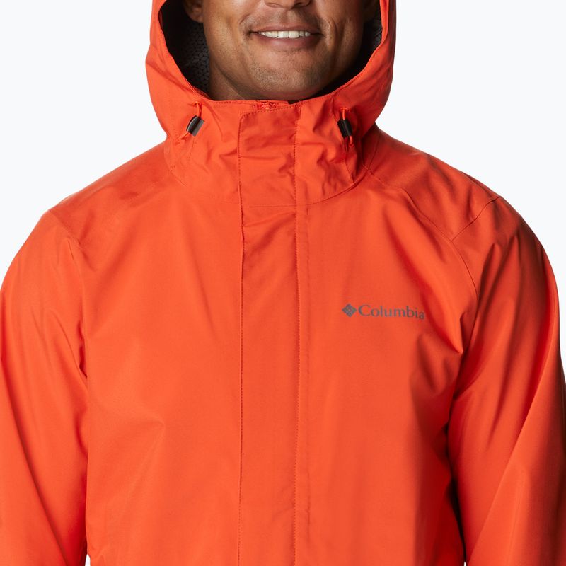 Columbia Herren Earth Explorer Shell 813 Regenjacke orange 1988612 11