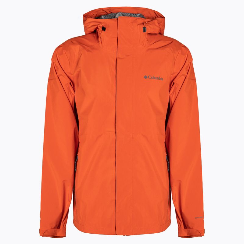 Columbia Herren Earth Explorer Shell 813 Regenjacke orange 1988612 17