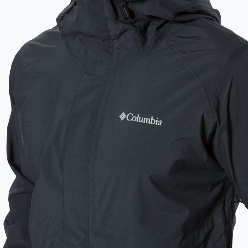 Columbia Herren Earth Explorer Shell Regenjacke schwarz 010 1988612 4