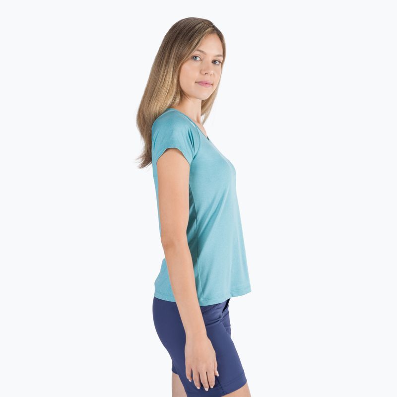 Columbia Peak To Point II Damen Trekking T-Shirt Blau 1885463 2