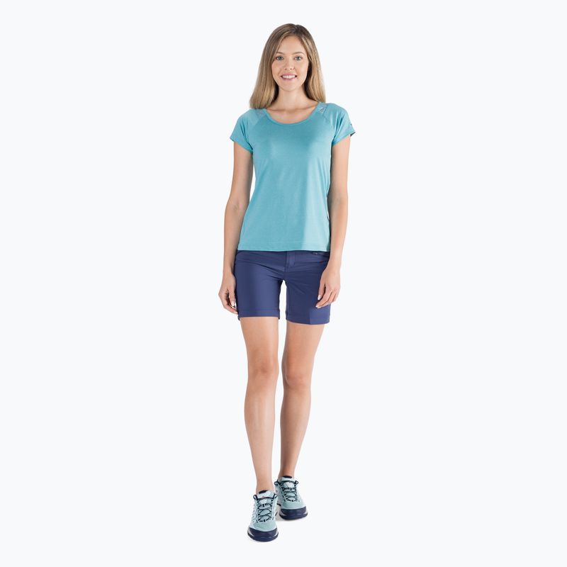Columbia Peak To Point II Damen Trekking T-Shirt Blau 1885463 5