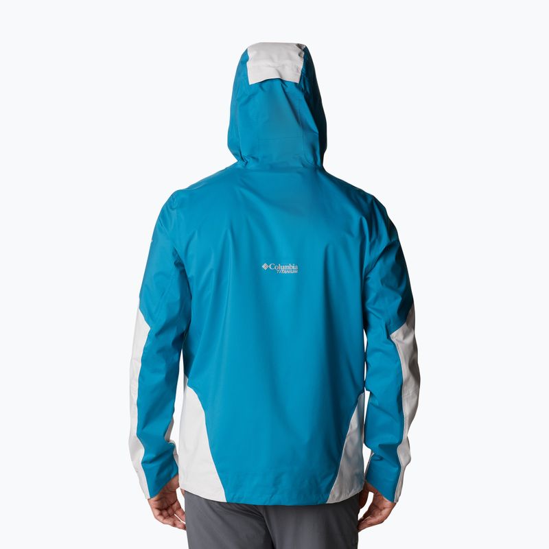 Columbia Herren Softshelljacke Titan Pass 2.5L 043 blau-grau 1888941 5