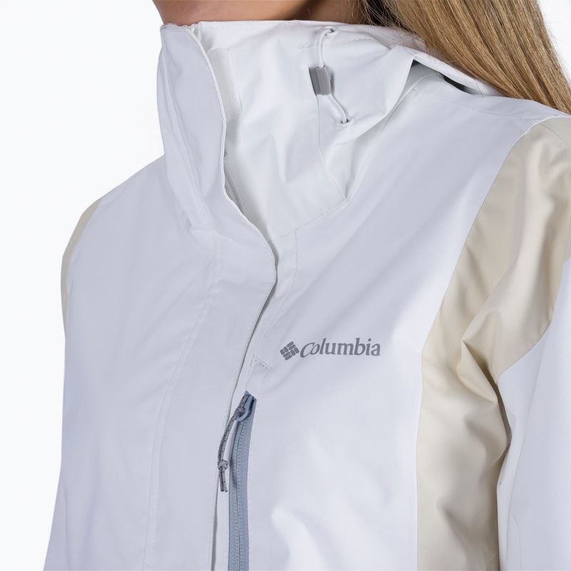 Columbia Damen Hikebound 100 Regenjacke weiß 1989253 5