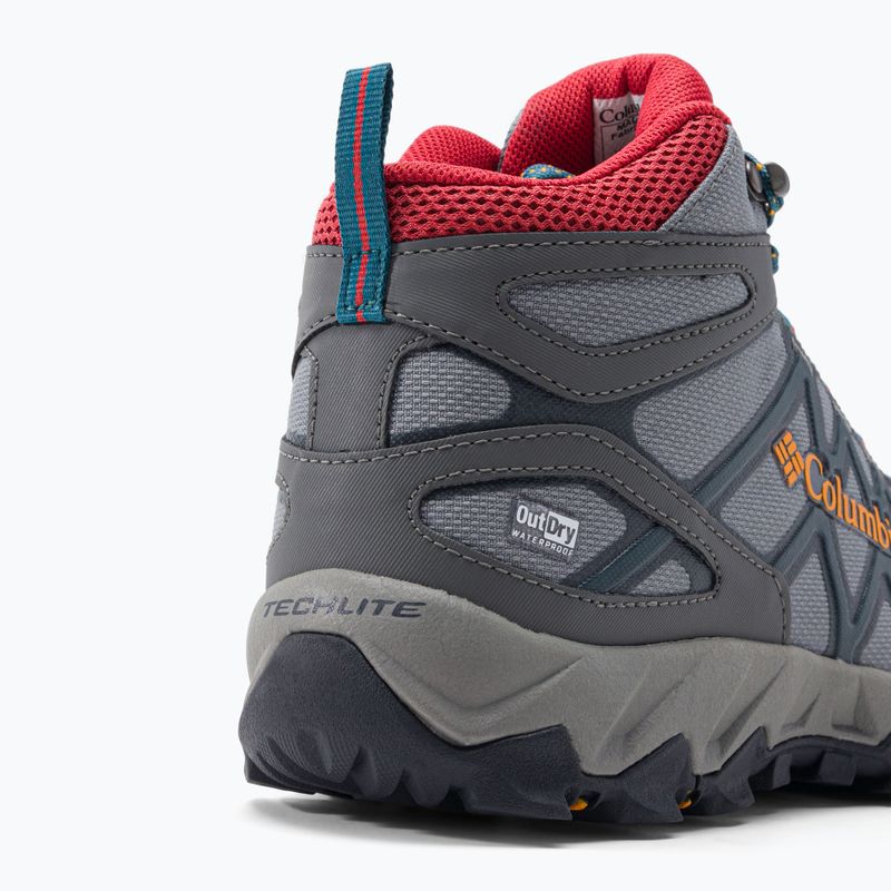 Damen-Trekkingstiefel Columbia Peakfreak X2 Mid Outdry 008 grau 1865181 8